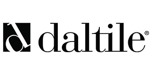 Dal-Tile, a leading flooring company, features a logo with a stylized letter 'd' in a black square, followed by the word "daltile" in sleek black lowercase letters. Ideal for projects from Louisiana to Florida.